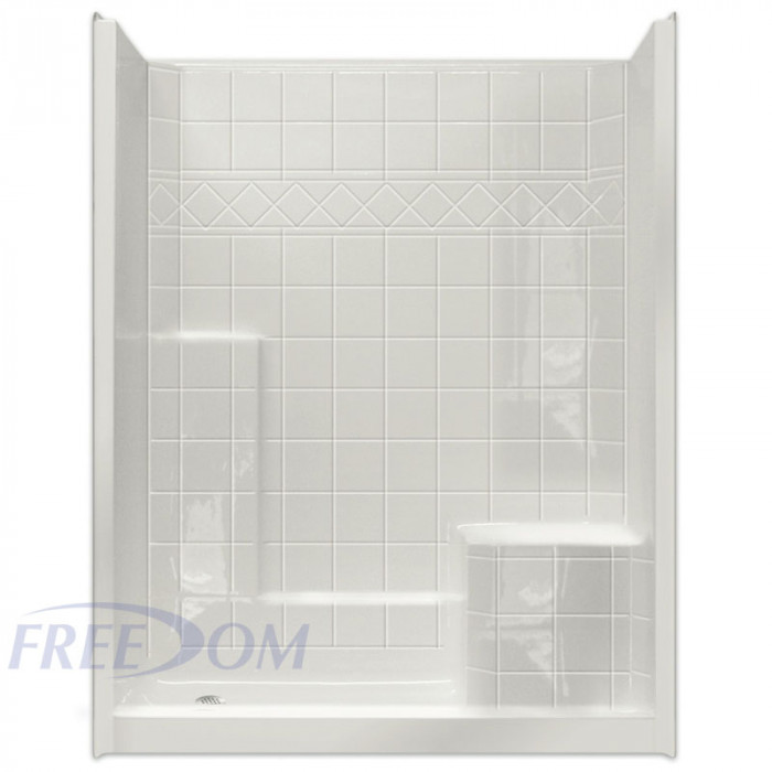 60 x 33 Freedom Easy Step Shower (Right Seat)