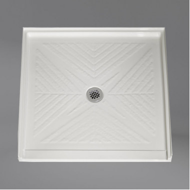Acrylic ADA Transfer Shower Pan 39 x 39