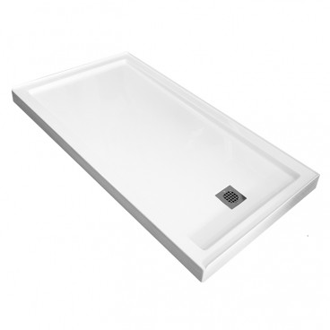 white shower tray easy step 