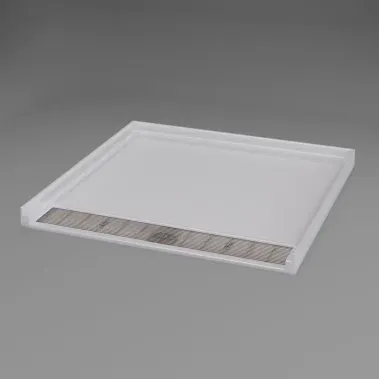 Linear Drain ADA Transfer Shower pan 36 x 36 inches ID