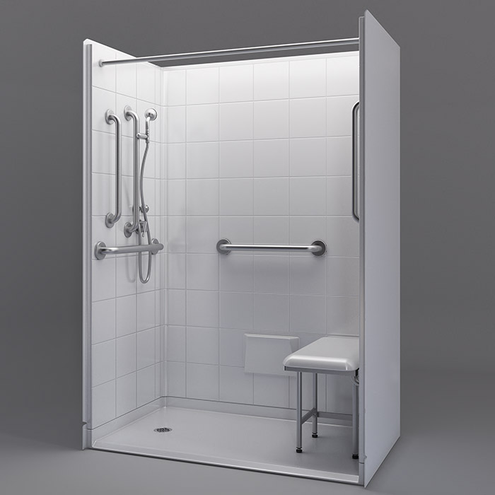 54 X 31 Freedom Barrier Free Shower