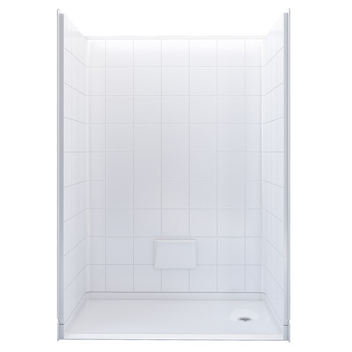 5 piece accessible shower for a mobile home 