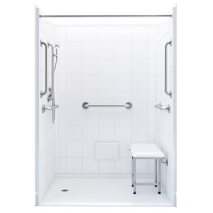 freedom barrier free shower