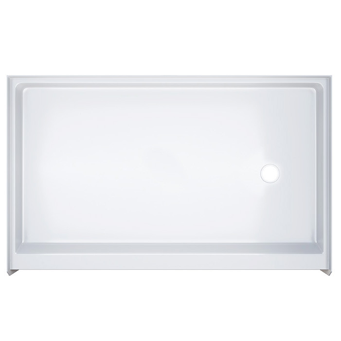 easy step shower pan top view 