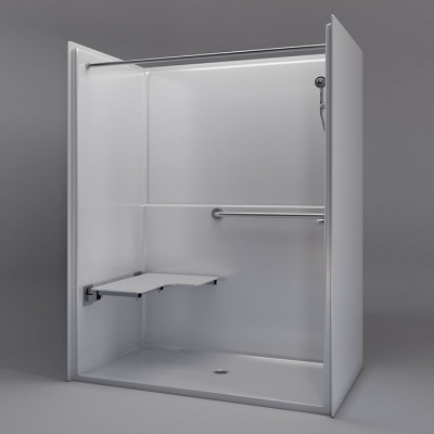 60" x 36" Freedom Accessible Shower, Left Seat