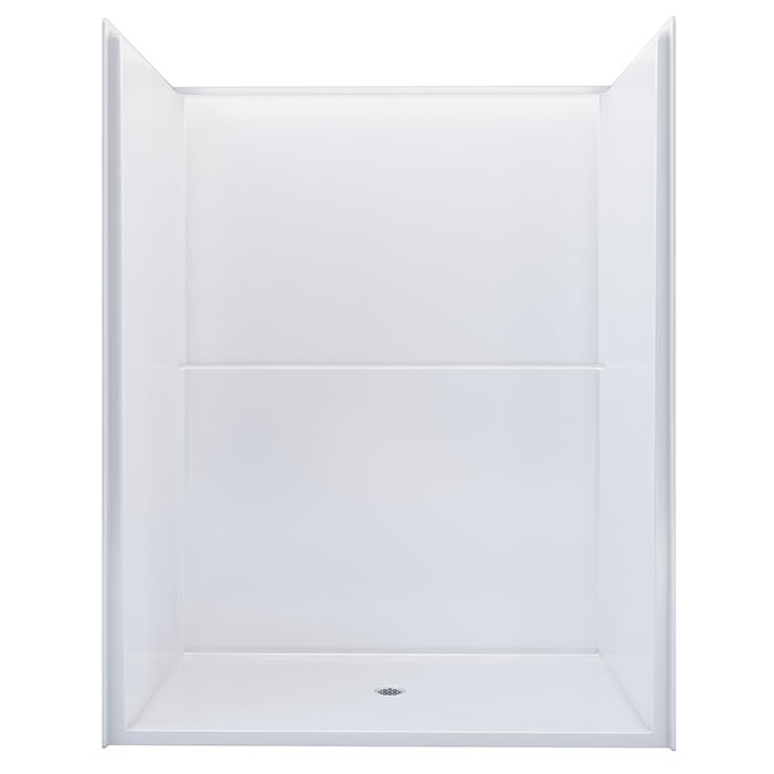 one piece accessible shower