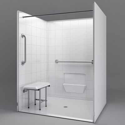 60" x 49" Freedom Accessible Shower