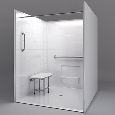 60" x 61" Freedom Accessible Shower