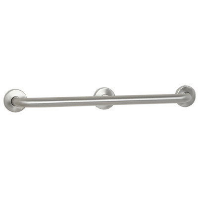 Bariatric Grab Bar 1.25" dia. Satin Stainless Finish - Select length