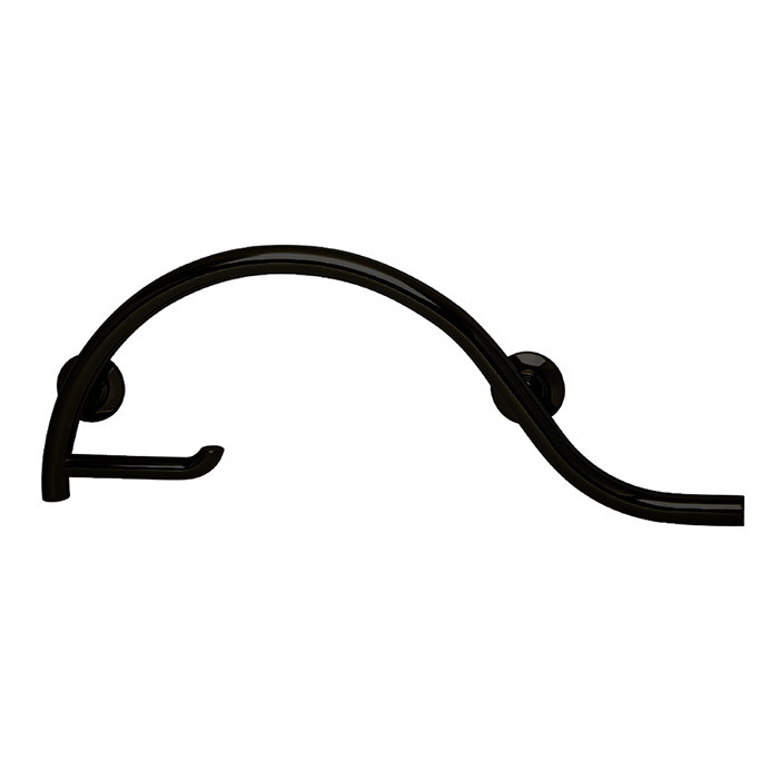 toilet roll holder grab bar 