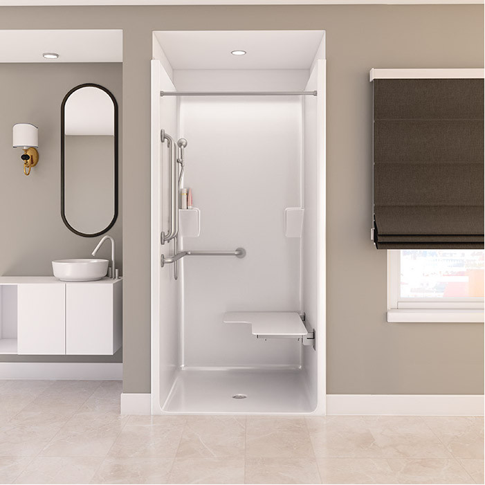 ADA transfer shower for HUD job 