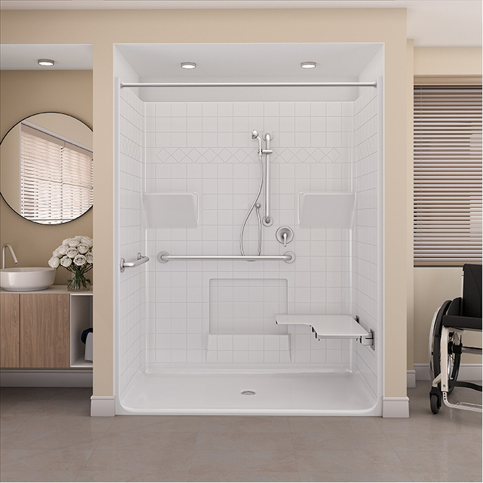 ADA shower bathroom