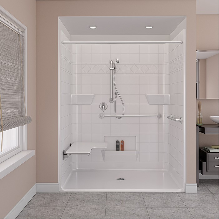 ADA shower bathroom