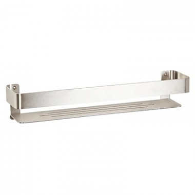 satin stainless floating rectangular shelf with rail 18 x 4 inch satin stainless floating rectangular shelf with rail 18 x 4 inch