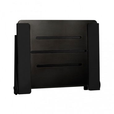 18¾" x 15½" High Back Decorator Shower Seat, Phenolic BLACK