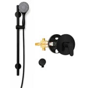Designer Mixing Valve and Handheld Shower with Glide Bar Package