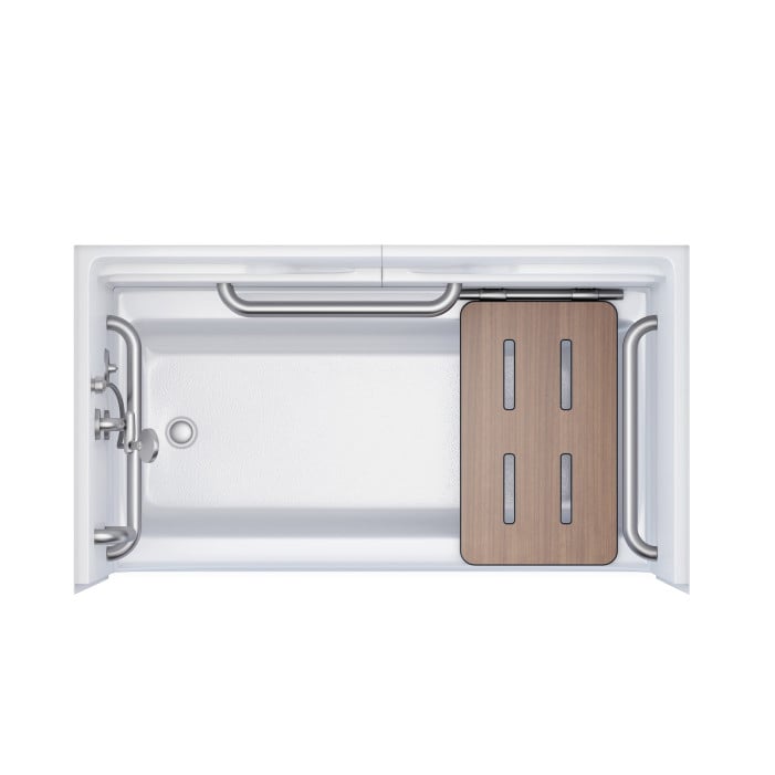 ada bathtub top view