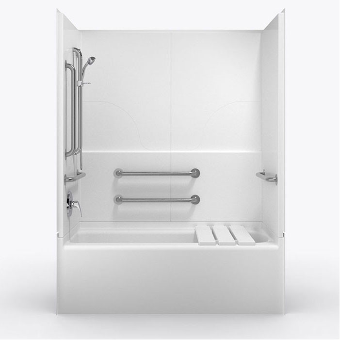 ADA bathtub with accessories 