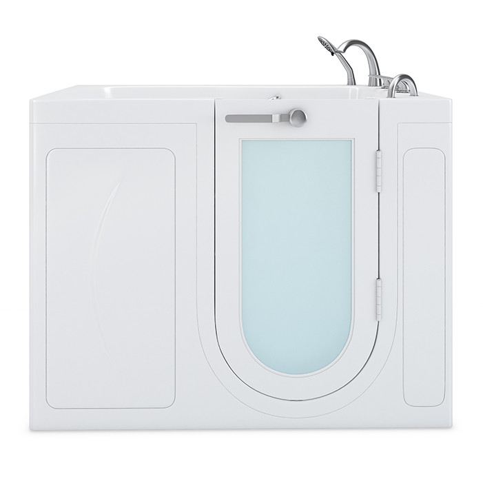  White walk in tub 32 x 52 with Hydro Jets, U shaped door, Right drain