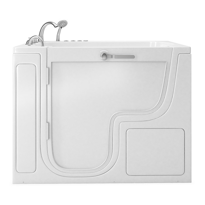  Walk in Transfer Tub 30 x 52 with Hydro Jets, Left drain