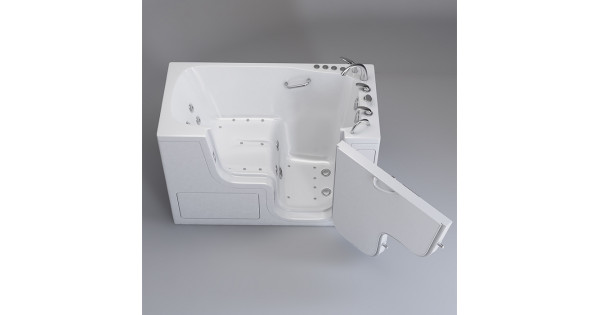 Freedom Walk in Bathtub Shower combo, Large 30" x 60" Transfer Tub ...