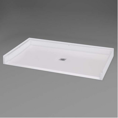 Inspire Accessible Shower Pan 60 x 36 inches center drain for tub to shower conversion