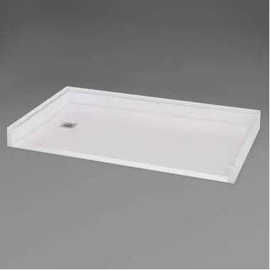 Inspire Accessible Shower Pan 60 x 36 inches left drain for tub to shower conversion
