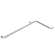 Corner Grab Bar, stainless steel, factory installed