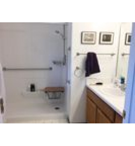 accessible shower and accessories easy to bathe safely