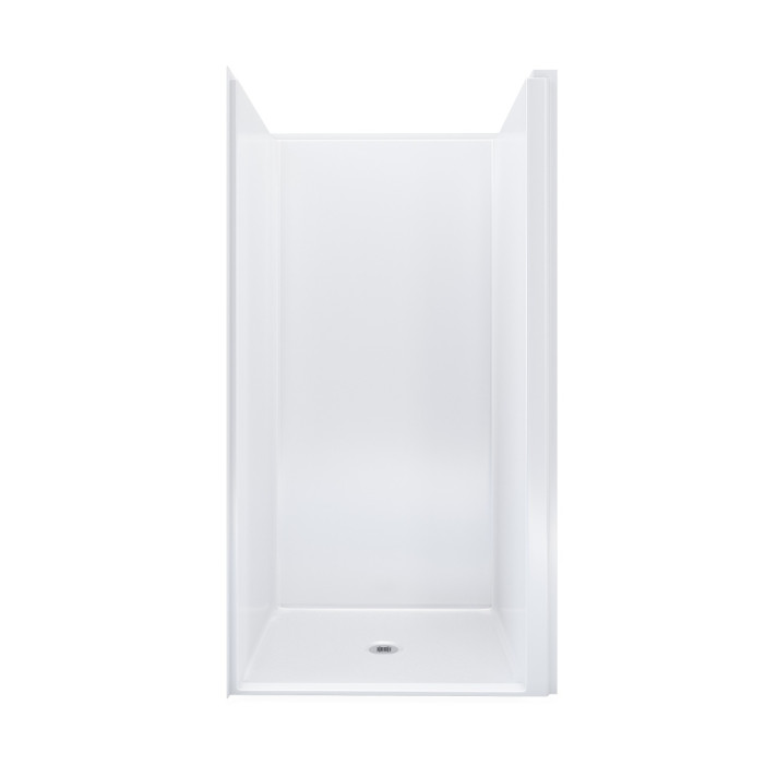 ADA Transfer Shower 38 x 38 inches RIGHT Receiver flange bare unit