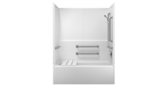 Freedom ADA tub shower stalls from Accessibility Professionals