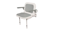 shower chair with back and arms