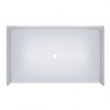 ADA shower pan with center drain for commercial bathrooms