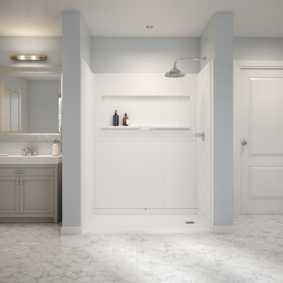 Freedom INSPIRE Accessible Shower 60" x 33", RIGHT drain