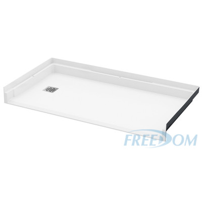 Freedom INSPIRE Accessible Shower Pan 60" x 32", LEFT drain