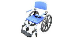 rolling shower chair for handicapped access