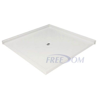 61" x 61" Freedom Accessible Corner Shower Pan