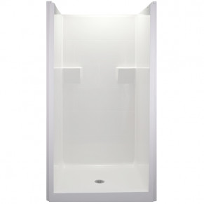 Roll in 63 in. x 38.5 in. ADA Shower Stall