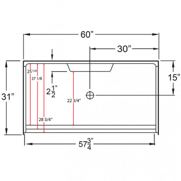 6030 measurements drawing