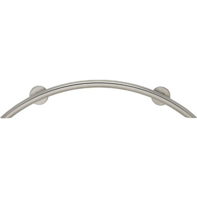 Designer Satin Stainless Crescent Grab Bar 30" X 1-1/4"