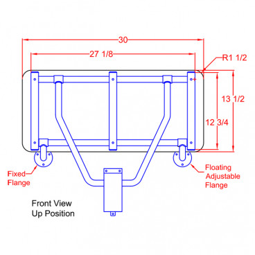 shower bench drawing bench drawing seat wall mounted