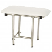 24" x 15" Folding Shower Seat - Choose seat top style