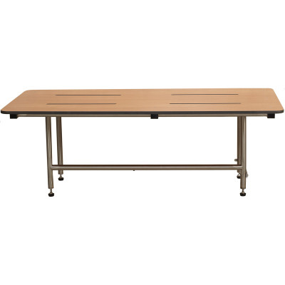 48" x 24" Folding Bench with legs, Phenolic TEAK Solid