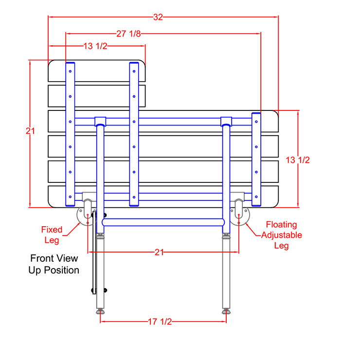 shower bench drawing bench drawing bench drawing seat handing diagram shows left and right