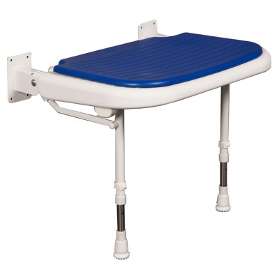 23" x 19⅛" Folding Shower Seat, BLUE Pad