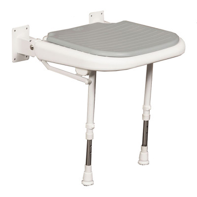 18⅛" x 19⅛" Folding Shower Seat, GRAY Pad