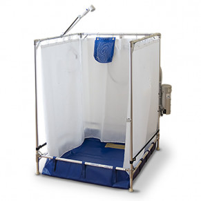 portable wheelchair shower