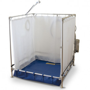 temporary indoor portable shower stalls