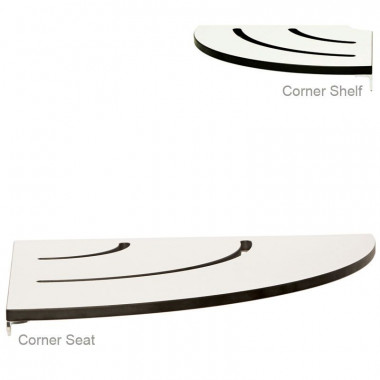 corner seat and shelf corner seat and shelf