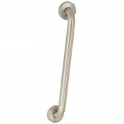 24" Grab Bar, Smooth Stainless Steel, (factory installed)